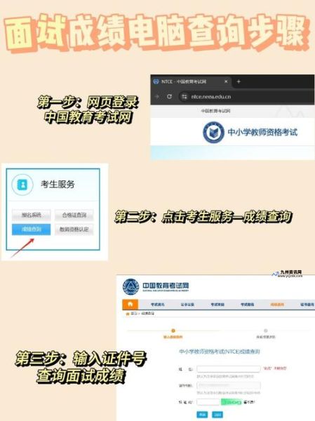教师资格面试成绩查询入口(教资成绩查询入口)
