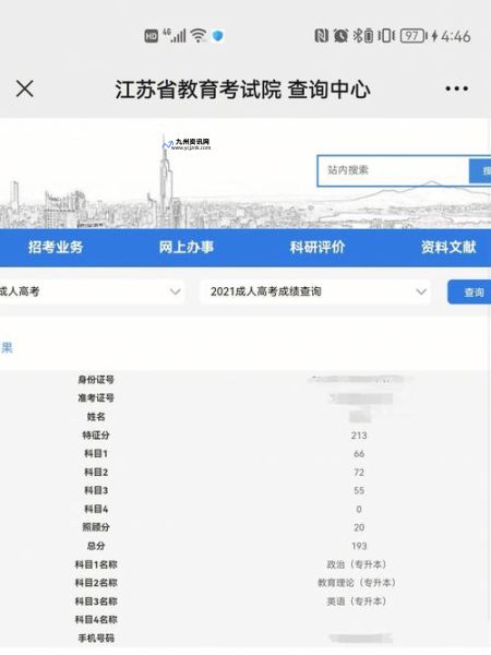 江苏省考试院网站官网登录(江苏省考试院网站官网分数查询)