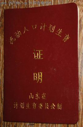 流动人口计划生育证明样本(流动人口计划生育证明在哪里办)