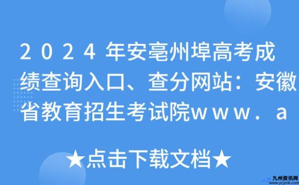 亳州教育网站官网(亳州教育网成绩查询时间)