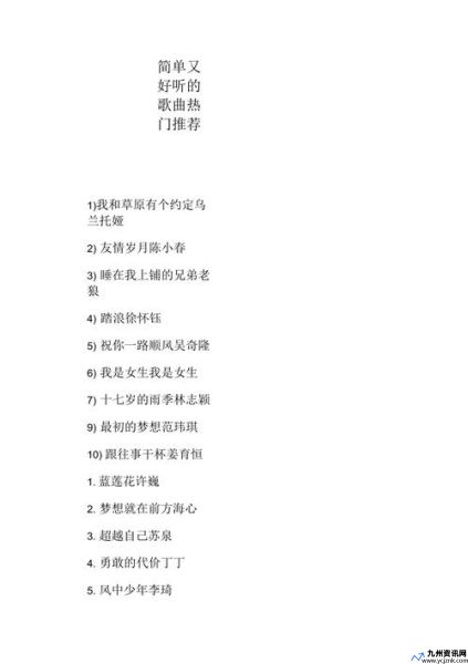 有什么好听的歌曲吗给我们介绍(有什么好听的歌曲吗告诉我叫什么名字)