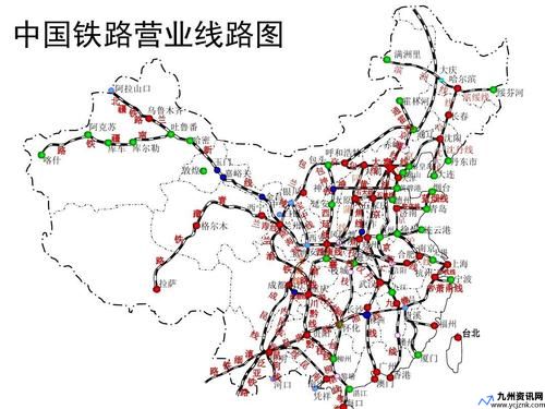 火车路线查询(火车路线地图)