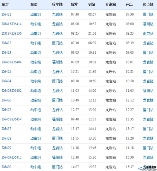 龙岩火车站到永定土楼怎么坐车(龙岩火车站时刻表)