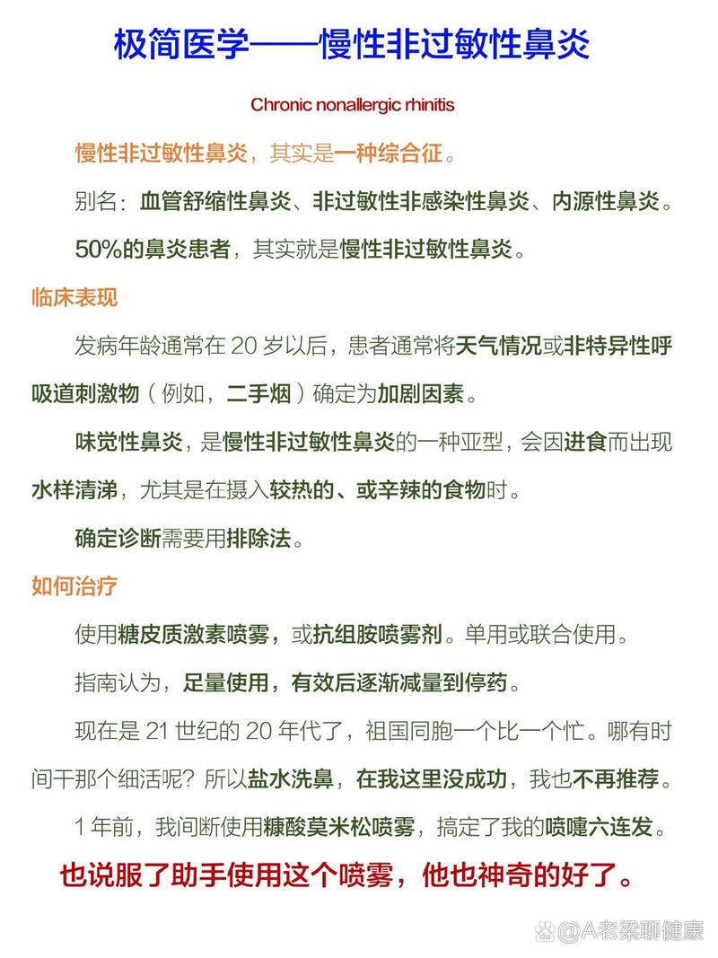 非过敏性鼻炎