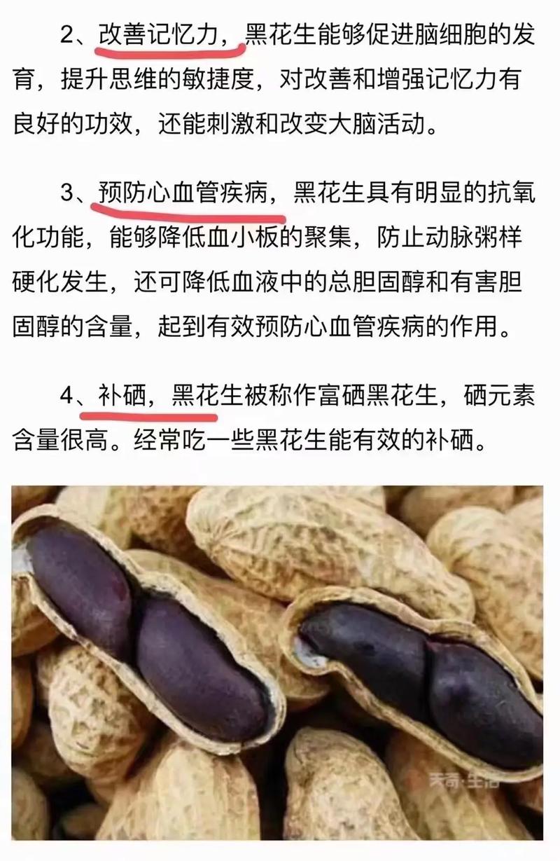 鼻炎患者能否食用黑花生？